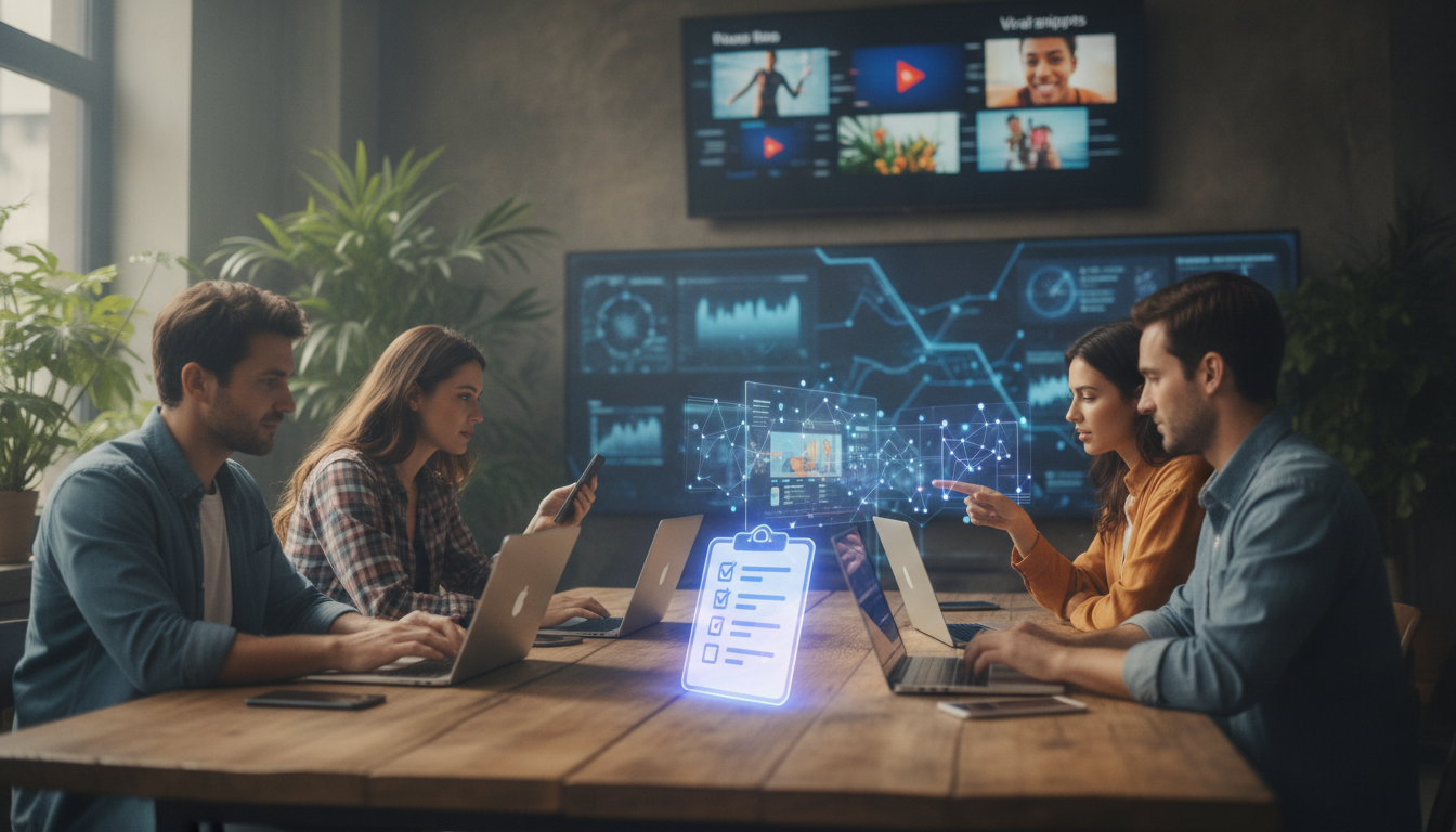 AI Checklist to Turn Long Videos Into Viral Clips