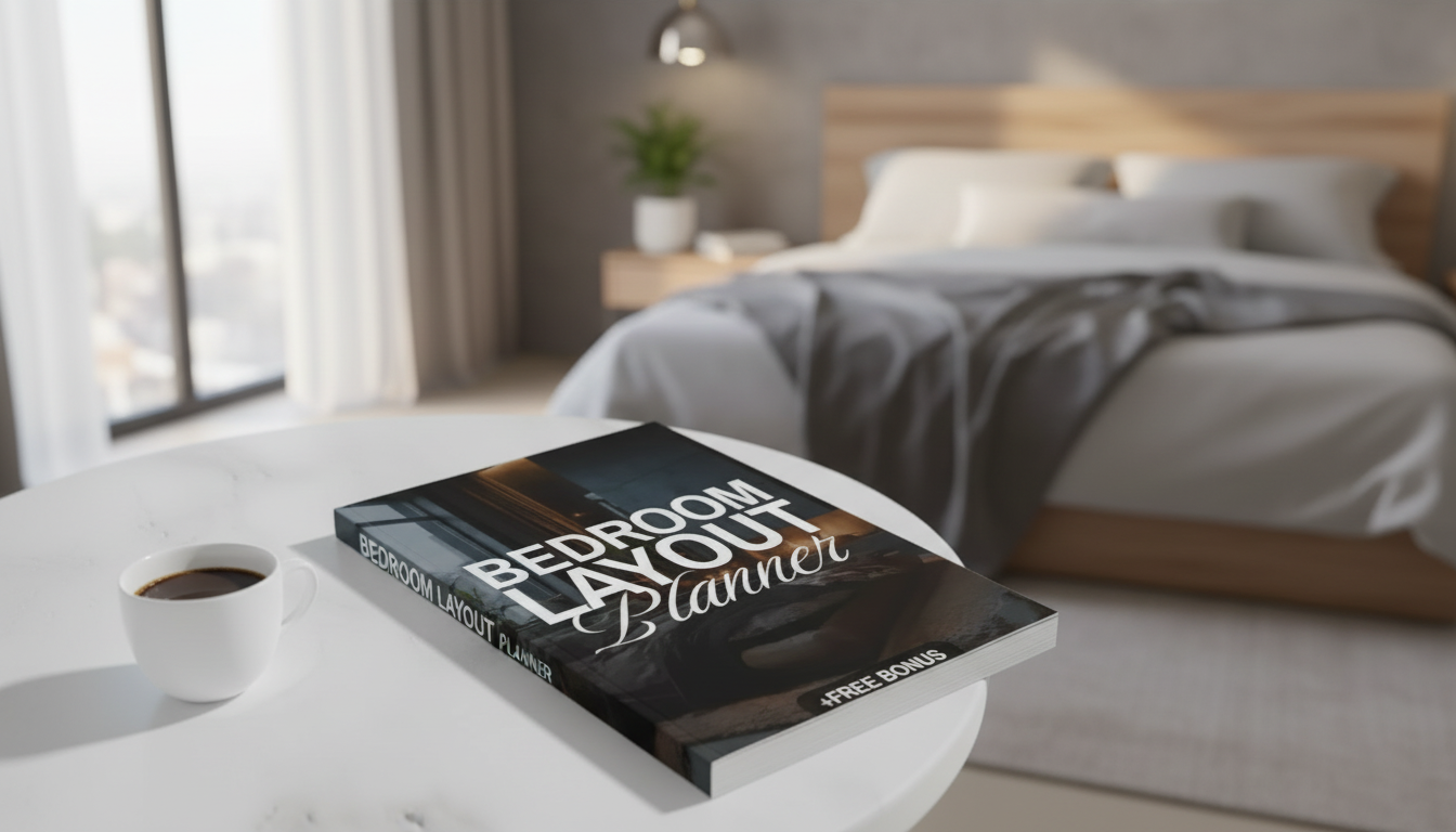 Luxury Small Bedroom Layout Planner: Lighting & Texture
