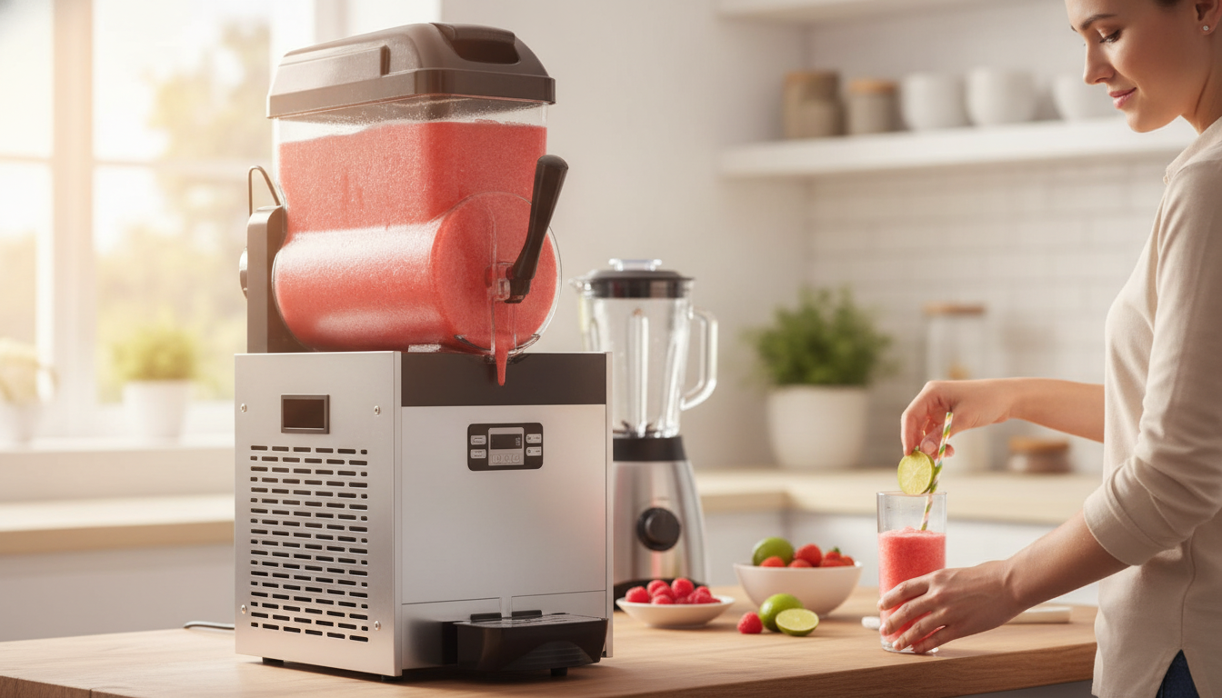 Single Tank Frozen Drink Maker: Smooth Slushies at Home