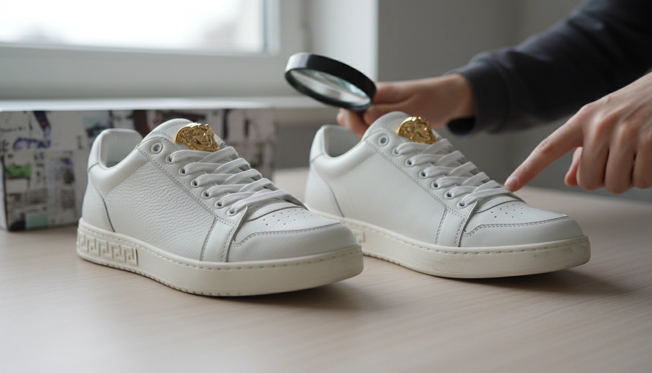 How to Tell Real vs Fake Versace Sneakers Fast