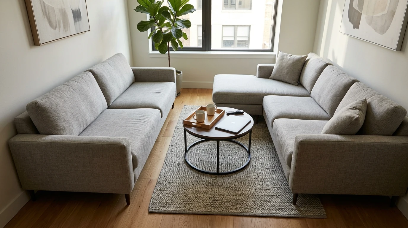 When a Round Coffee Table Is the Wrong Choice
