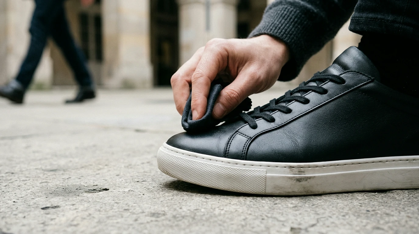 Protect Black Calfskin Sneakers: Stop Scuffs Fast