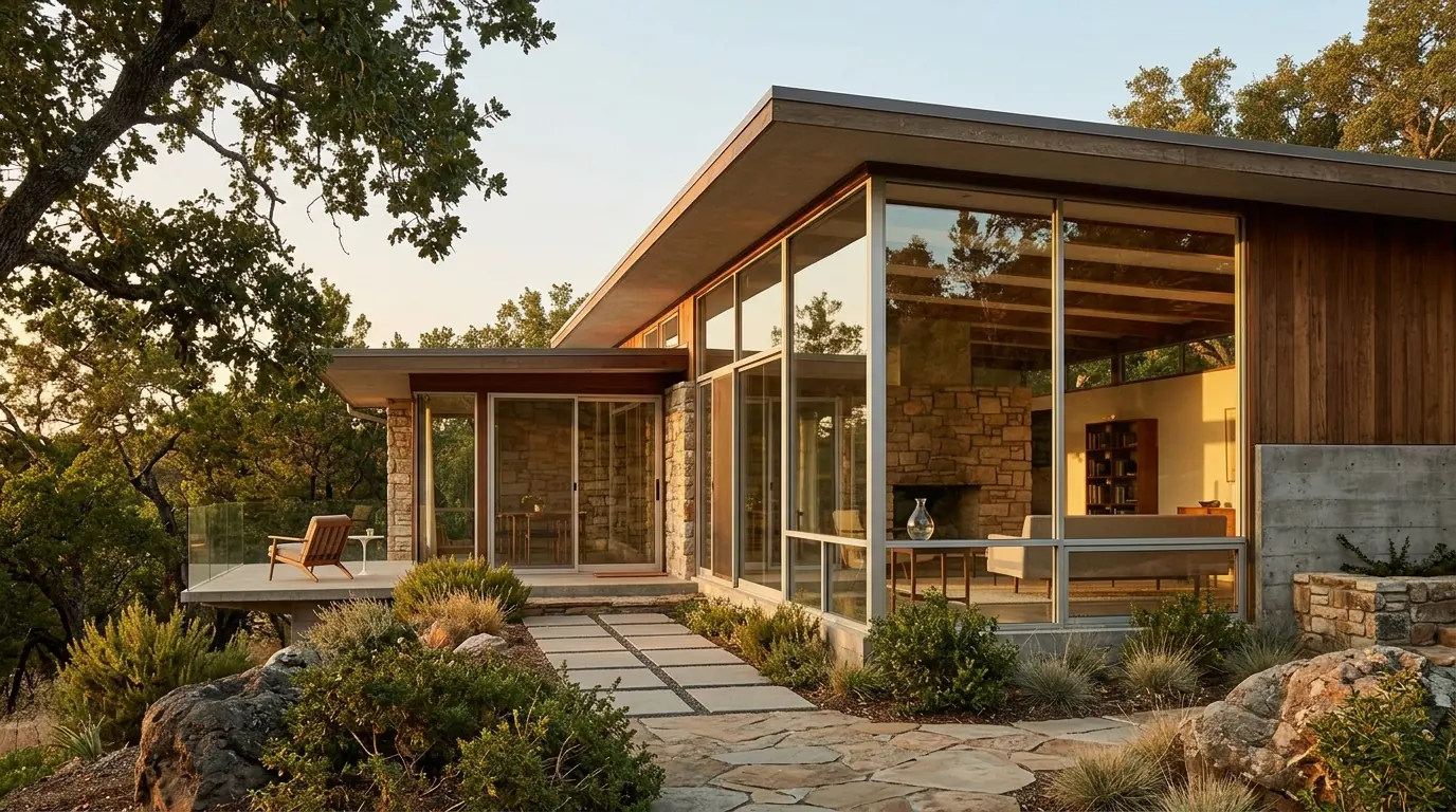 Glass in Mid-Century Modern: When It Fits the Look